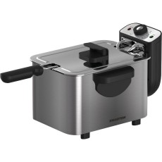 Stainless Steel Fryer with Temperature Control 3lt 2200W Smarton FR350 Silver