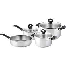 Perfect Stainless Steel Cookware Set 7pcs Lamart LT1110 Silver