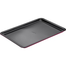 Shallow Rectangular Pan with Non-Stick Coating 43X29X1.8cm Lamart LT3076 Red