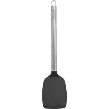 Nylon Spatula with Inox Handle 35cm Lamart LT3990 Black