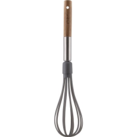 Nylon WHISK Stirrer with Wooden Handle 29cm Lamart LT3992 Brown/Grey