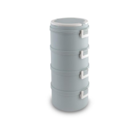 Lunchbox 4 Levels Capacity 4x700ml lLamart LT6041 Grey