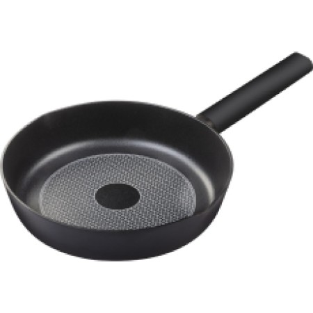 POELE Non-stick Aluminum Pan 24X5.4cm Lamart LT1222 Black