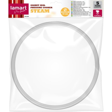 Lamart LT1229 Pressure Cooker Gasket Replacement  for STEAM Diameter 22 cm