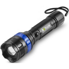 Flashlight Retlux RPL 150 100 Lumens Beam Distance: 50m Autonomy: 48h Weight: 94gr IP22 Plastic