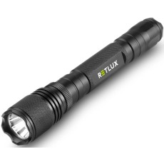 LED flashlight Retlux RPL 111 150 Lumens Beam Distance: 100m Autonomy: 48h Weight: 79gr IP44 Aluminum