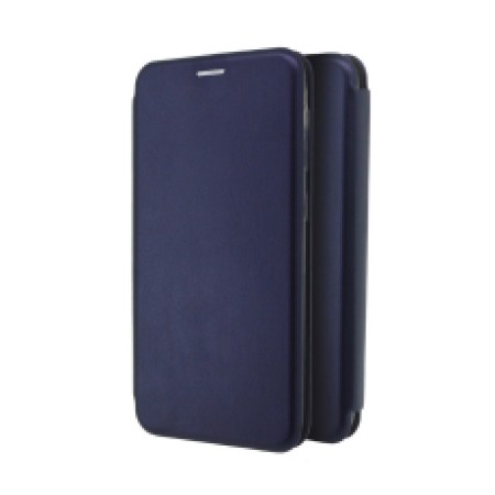 Book Case Ancus Magnetic Curve for Xiaomi Redmi Note 13 4G TPU Blue