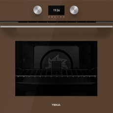 Built-in TEKA Multi-function Oven with SurroundTemp and 20 Programmed Recipe 70lt 60cm HLB 8600 LB Brown