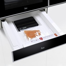 Built-in TEKA Vacuum Sealing System with Scale for Compact Devices 14x60cm VS 152 GS Black