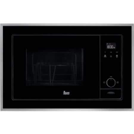 TEKA Built-in Microwave Oven with Grill and 3 Cooking Functions 25lt 39x60cm ML 825 TFL Black