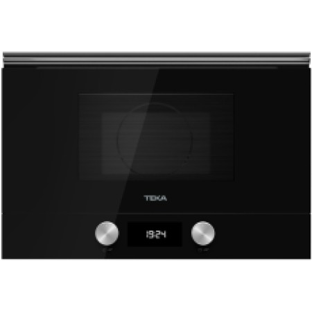 TEKA Built-in Microwave Oven Grill and Ceramic Base 22lt 39x60cm ML 8220 BIS L BK Urban Black