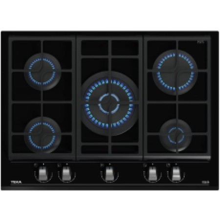 TEKA Built-in Gas Hob Autonomic 5 Zones & 9Adjustment Levels 70cm GZC 75330 XBA Black