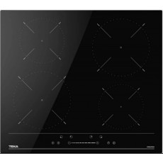 Built-in Induction Hob TEKA 4 Zones Mono Slider Control & Power Plus Function 60cm IBC 64100 S Black