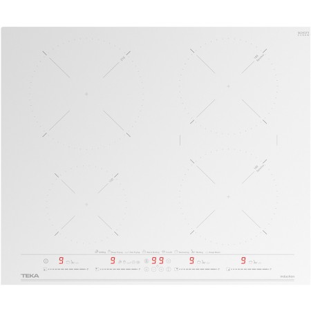 Built-in Induction Hob TEKA 4 Zones Multislider 60cm IZC 64630 WH 
MST Urban White