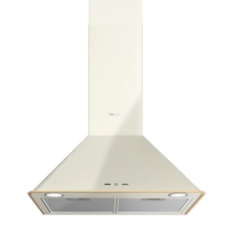 TEKA Wall Chimney Extractor 4 Speeds with Traditional Design 600m3/h 60cm DOS 60.2 Vanilla Brass