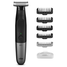 Rechargeable Men's Body Hair Trimmer Braun XT5100  Black