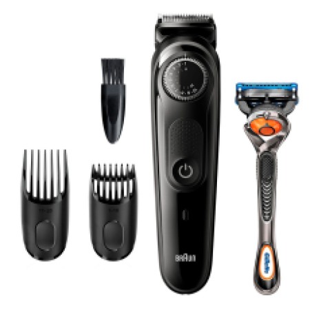 Set Rechargeable Trimmer Braun BT3242 + Gillette F5 ProGlide