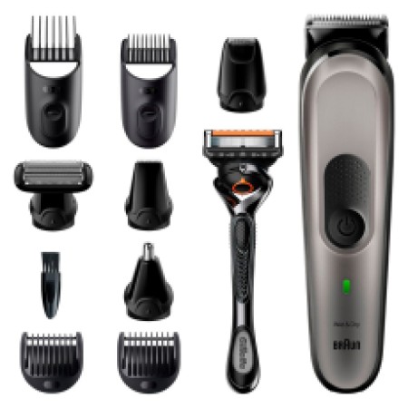 Set Rechargeable Trimmer Braun MGK7320 + Gillette ProGlide