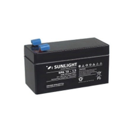 Sunlight VRLA AGM (12V 1.3Ah) 0.5kg 50mm x 40mm x 97mm