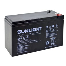 Sunlight VRLA AGM (12V 9Ah) 2.6kg 93mm x 65mm x 150mm