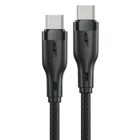 Data Cable Acefast C8-03 USB-C to USB-C 60W 1.2m Black Braided