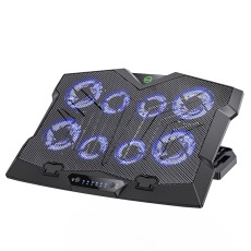 Hoco GM27 Laptop Cooler for Laptops up to 17" with 6 Volume Levels and Smartphone Stand