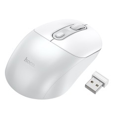 Wireless Mouse Hoco GM28 Mystic 1600dpi 2.4GHz 3 Button White