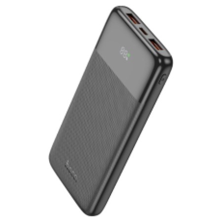 Power Bank Hoco J121 10000mAh PD3.0, PD20W, QC3.0, QC2.0 with 2xUSB-A and USB-C Black