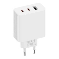 Travel Charger Xiaomi 67W BHR7493EU GaN  με USB-A και 2x USB-C White