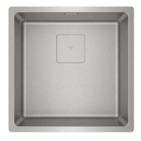 Inox Sink TEKA 3 in 1 Installation 1 Troughs 44x44cm FLEXLINEA RS15 40.40 M-FX FORTINOX