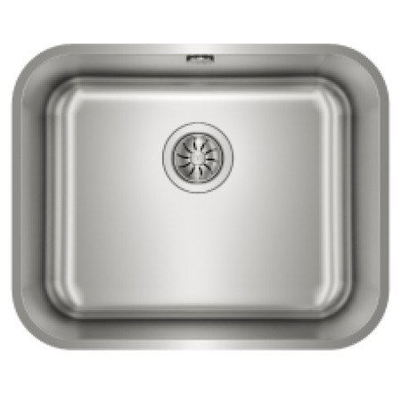 Inox Sink TEKA Undermount Installation 1 Trough 53x43cm BBE 50.40 PLUS 1B TOTAL