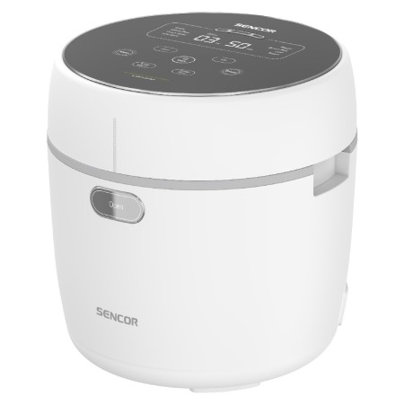 Rice Steamer Sencor SRM 0670WH 0.6lt 500W with Non-stick Surface Low Carb and Low Sugar Function White