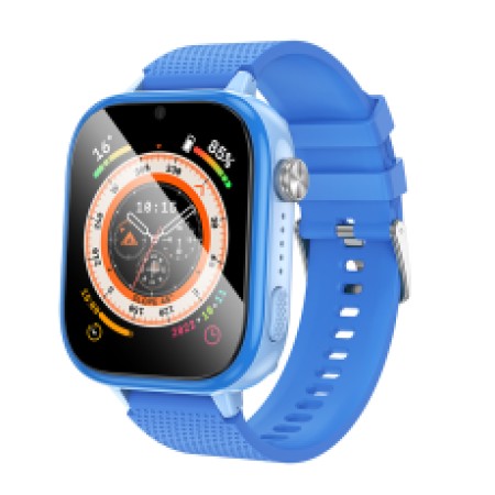 Kids Smartwatch Hoco Y101 4G  GPS WiFi 680mAh with 1.85” Call Support Blue