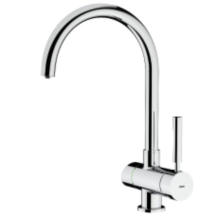 Inox TEKA Sink Faucet with Rotatable Faucet & Filter Connection Option OS 200 1/2"TOTAL