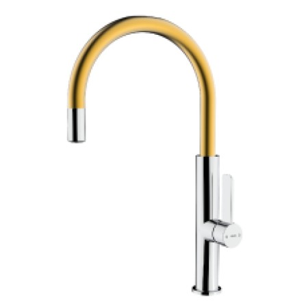 TEKA Metallic Sink Faucet Rotating Easy-Quick FOT 995 3/8”-1/2”TOTAL Brass Collection