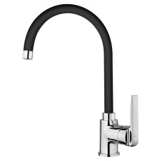 TEKA Stainless Steel Sink Faucet Rotating IN 995 FN 3/8”-1/2’’EASY Black