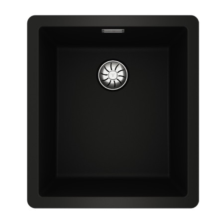 Liquid Granite Sink TEKA Single Bowl Undermount Installation 40.6x45.6 cm RADEA R10  MAESTRO Black