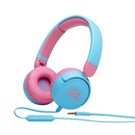 Kids Headphones JBL JR310 with Microphone 3.5mm 1m Blue - Pink