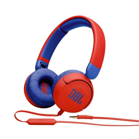 Kids Headphones JBL JR310 with Microphone 3.5mm 1m Blue -  Red