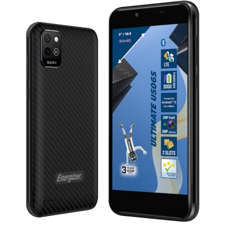 Energizer ULTIMATE  U506S - 2G/32GB Dual Sim 4G 5" Android 3000mAh Bluetooth Camera Black 3 Years Warranty