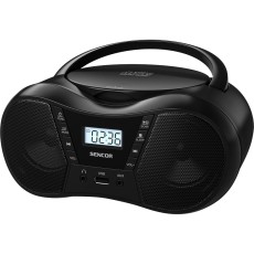 Sencor SPT 2300 BK Wireless Boombox with CD/MP3/USB/BT 5.1 4W