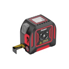 Energizer 3MT40 Measuring Tape 5m and Laser 40m Distance Meter with 500mAh Battery and 3 Units of Measure