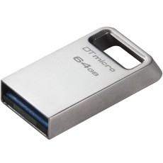 USB Kingston Data Traveller Micro 3.2 Gen.1 64GB Metallic Ultra-small DTMC3G2/64GB