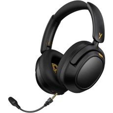 Wireless Stereo Headphones Yenkee YHP 21BT v5.3 1000mAh 120hrs Playtime ANC with Detachable 3.5mm Microphone Black