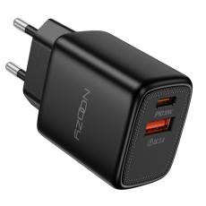 Noozy Rogue E35 PD30W+QC3.0 Travel Charger USB-C Max PD 30W USB-A Max 18W Black