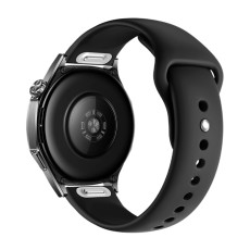 Watchband Hoco WH22 Silicon for Samsung Huawei Xiaomi Vivo OPPO etc 20mm Universal Black