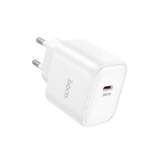 Travel Charger Hoco DC83 1xUSB-C PD20W QC White