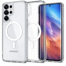 Case TPU Ancus Magnetic Ring για Samsung SM-S938 Galaxy S25 Ultra 5G Transparent