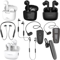 Set Bluetooth Hands Free Noozy BH40 BH41 BH55 BH67 BH68 BH80 Media-Tech MT3608K Hoco ES64 10pcs.