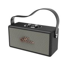 Hoco DS61 Rhyme Retro Leather 14W BT V5.3 SD CARD AUX USB 2400mAh Black